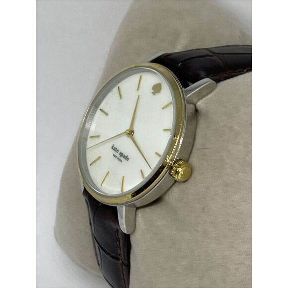 Kate Spade New York 0005 Women Dark Brown Leather Analog Dial Quartz Watch EY138 main image 4